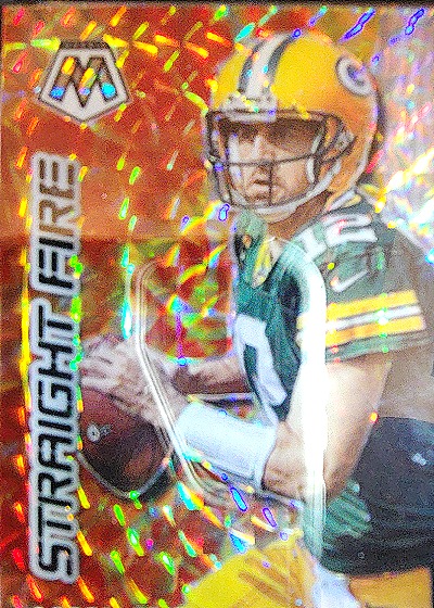 2021 Panini Mosaic #SF4 Aaron Rodgers — front