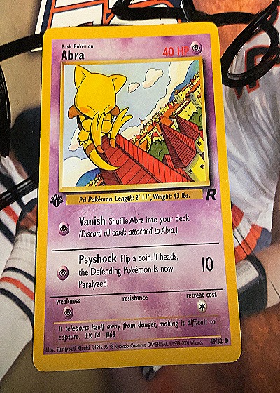 Abra 49/82 Team Rocket — front
