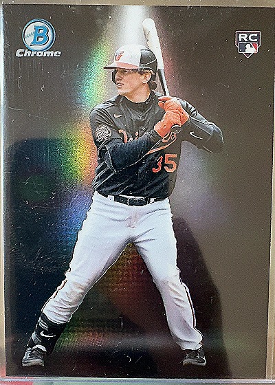 2023 Bowman Chrome Adley Rutschman Rookie Card — front