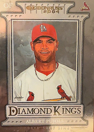 2004 Donruss Diamond Kings Albert Pujols — front