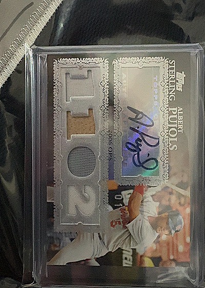 2007 Topps Sterling Albert Pujols — front
