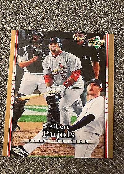 Albert Pujols First Edition — front