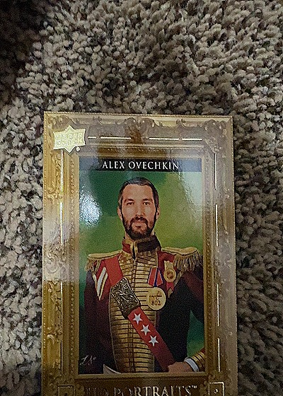 2023 Upper Deck #P-4 Alex Ovechkin — front