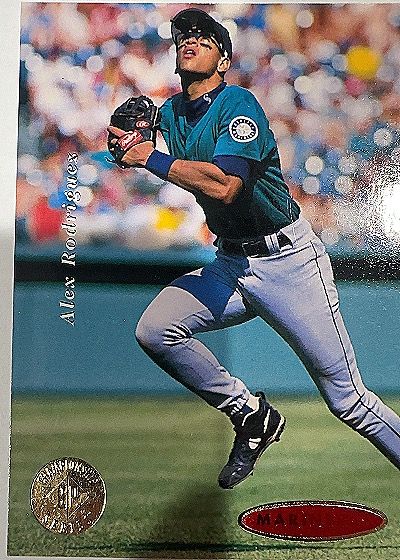 1995 SP Championship #184 Alex Rodriguez — front