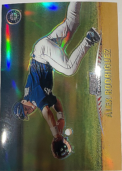 1999 Stadium Club Chrome Alex Rodriguez — front