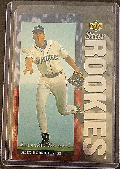 1994 Upper Deck Star Rookies Alex Rodriguez #24 — front