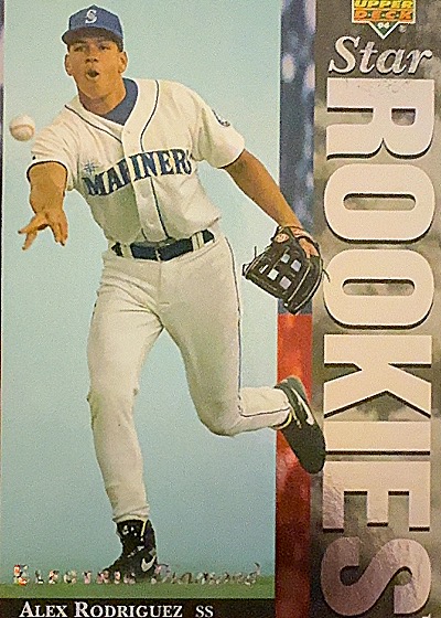 1994 Upper Deck Star Rookies Alex Rodriguez — front