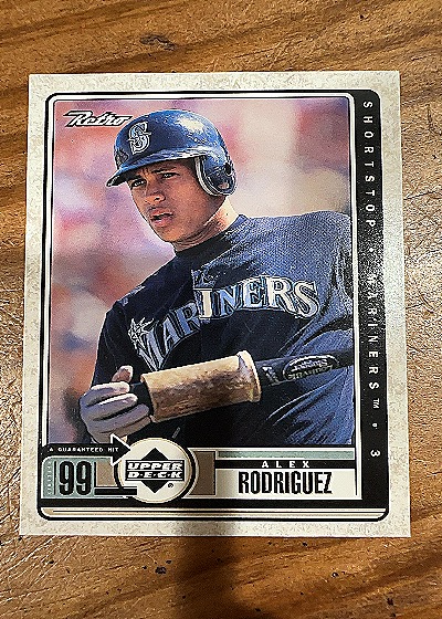 1999 Upper Deck Retro #77 Alex Rodriguez — front