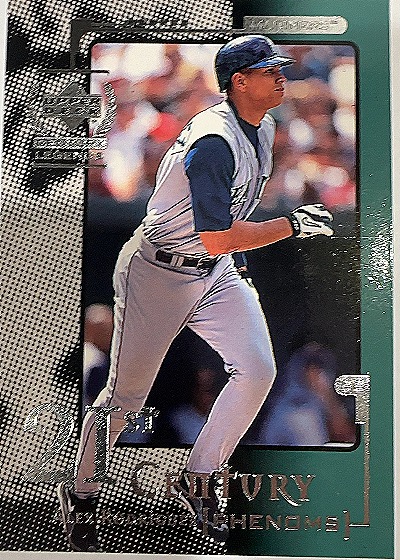 1999 Upper Deck Century Legends 21st Century Phenoms Alex Rodriguez — front