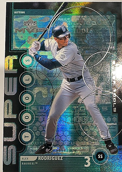 1999 Upper Deck MVP Super Tools #T2 Alex Rodriguez — front