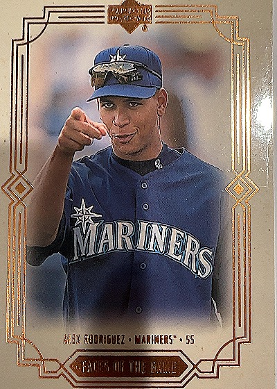 Alex Rodriguez 2000 Upper Deck Faces of the Game — front