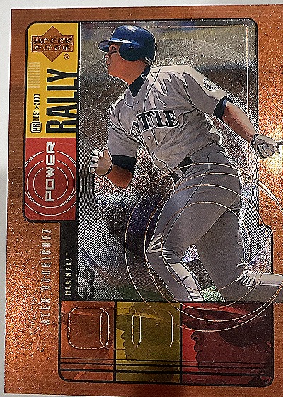 2000 Upper Deck Power Rally #P14 Alex Rodriguez — front