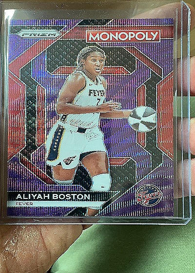 2024 Panini Prizm Monopoly WNBA Aliyah Boston — front