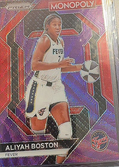 Aliyah Boston Prizm Monopoly — front