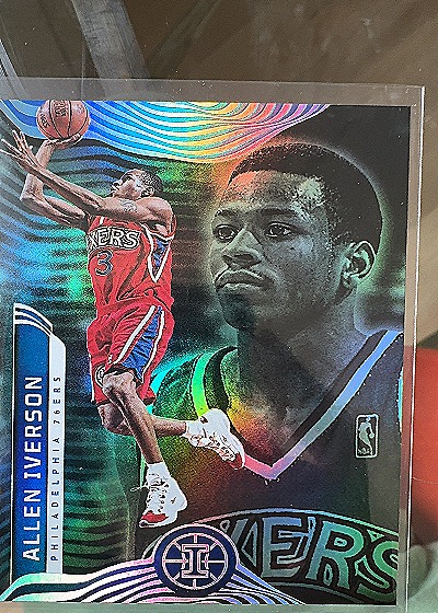 2021-22 Panini Illusions Allen Iverson — front