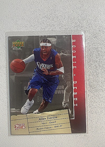 Allen Iverson Rookie Debut — front