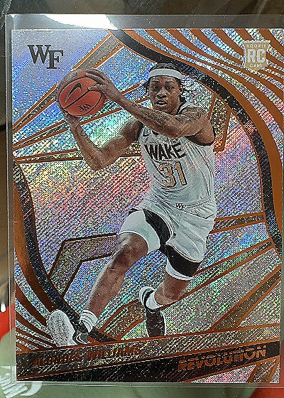 2022 Panini Chronicles Draft Picks Revolution Alondes Williams Rookie — front