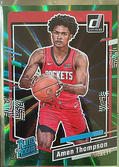 Amen Thompson Rated Rookie — front