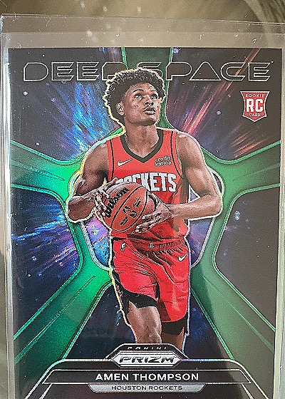 2023-24 Panini Prizm Deep Space Amen Thompson — front