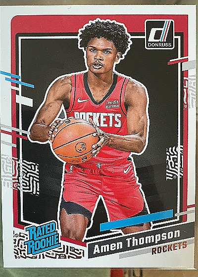 Amen Thompson Rated Rookie — front