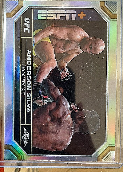 Anderson Silva 2024 Topps Chrome UFC — front