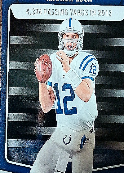 2024 Panini Prestige For The Record Andrew Luck — front
