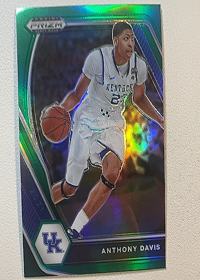 2021 Panini Prizm Draft Picks Anthony Davis — front