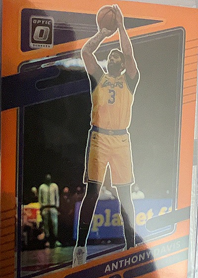2021-22 Donruss Optic Anthony Davis — front