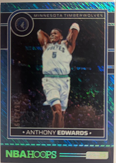 2024-25 Panini NBA Hoops Anthony Edwards — front