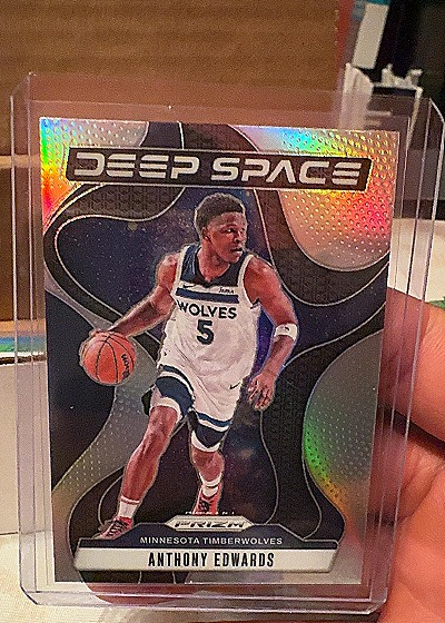 2024 Panini Prizm #3 Anthony Edwards — front