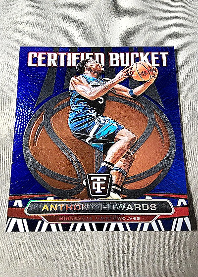 Anthony Edwards Certified Bucket — front