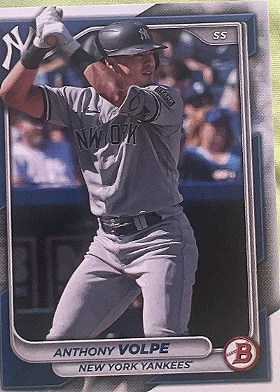 Anthony Volpe 2024 Bowman #76 — front
