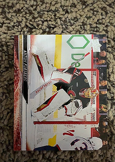 2024-25 Upper Deck Series 2 #371 Anton Forsberg — front