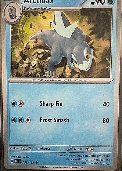 Arctibax - Paldea Evolved — front