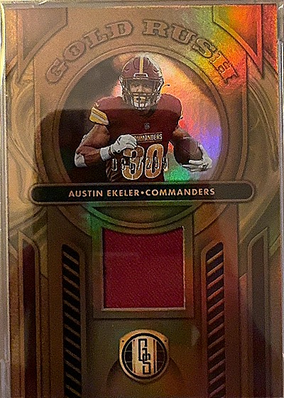 2024 Panini Gold Standard Gold Rush Austin Ekeler — front