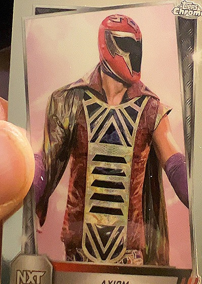 2025 Topps Chrome WWE #78 Axiom — front