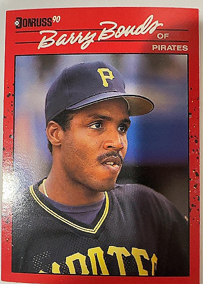1990 Donruss Barry Bonds — front