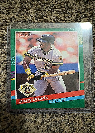 Barry Bonds 1991 Donruss #495 — front