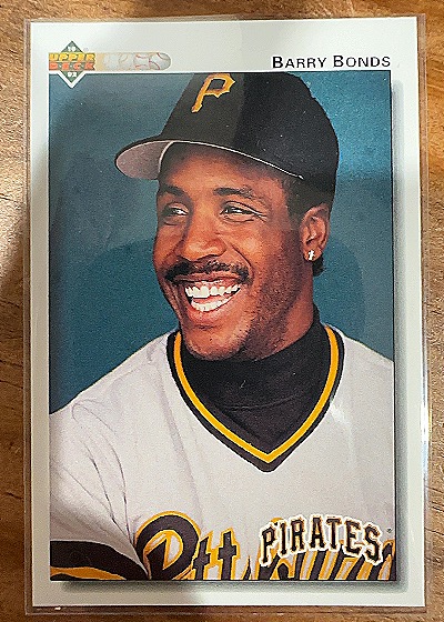 1992 Upper Deck #134 Barry Bonds — front