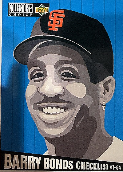 1994 Collector's Choice #316 Barry Bonds — front