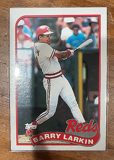1989 Topps #515 Barry Larkin — front