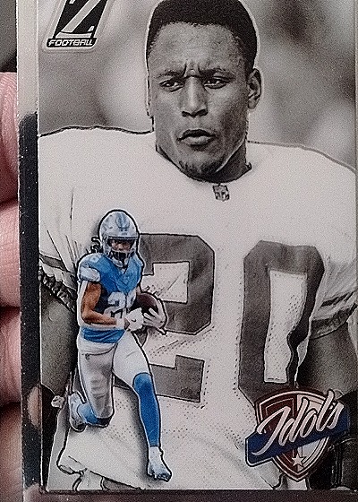 2024 Panini Zenith Idols Barry Sanders, Jahmyr Gibbs — front