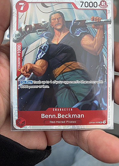 Benn Beckman OP09-009 — front