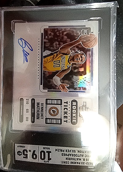 2022-23 Panini Contenders Rookie Ticket Bennedict Mathurin — front