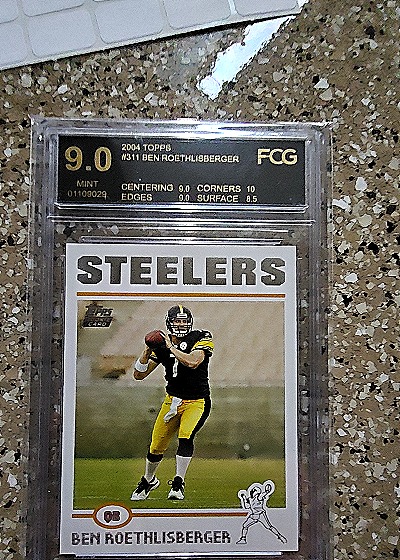 2004 Topps Ben Roethlisberger #311 — front