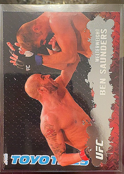 2009 Topps UFC Round 2 #34 Ben Saunders — front