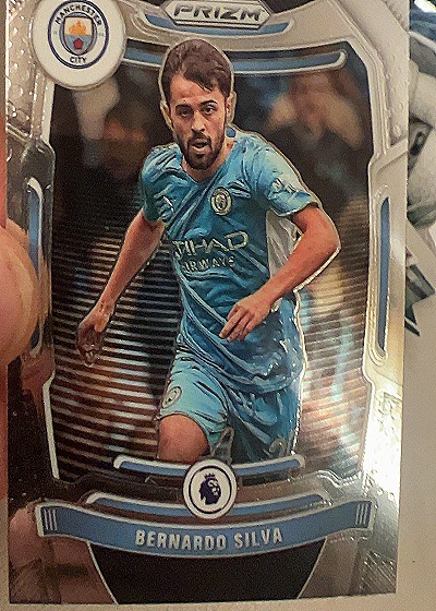 2021-22 Panini Prizm Premier League #9 Bernardo Silva — front