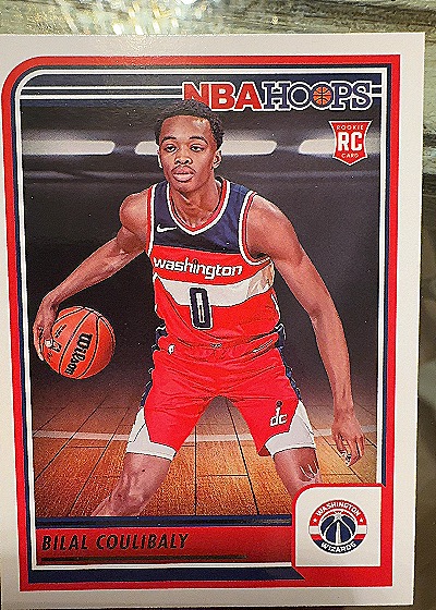 2023-24 NBA Hoops Bilal Coulibaly Rookie — front