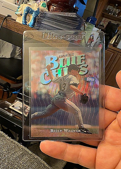 1997 Topps Finest Blue Chips Billy Wagner — front