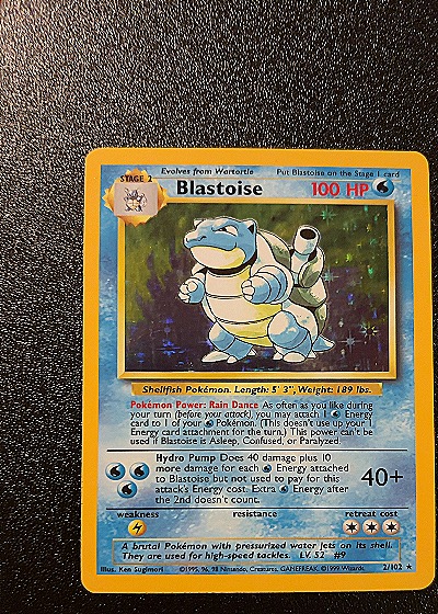 Blastoise - Base Set Holo — front